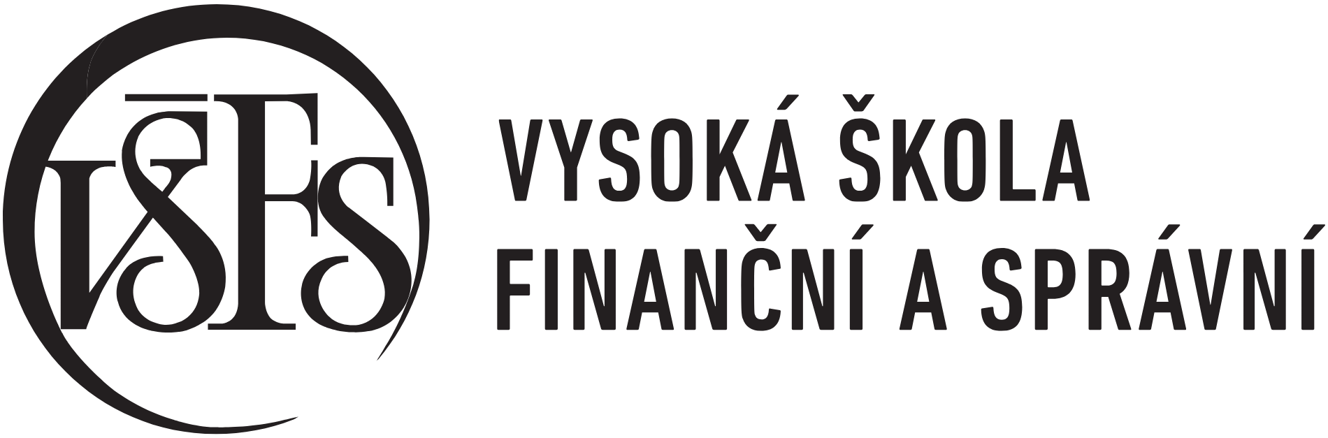 Vysoká škola finanční a správní - logo